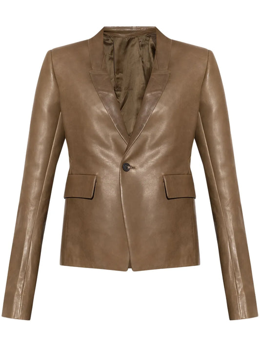 Leather Blazer
