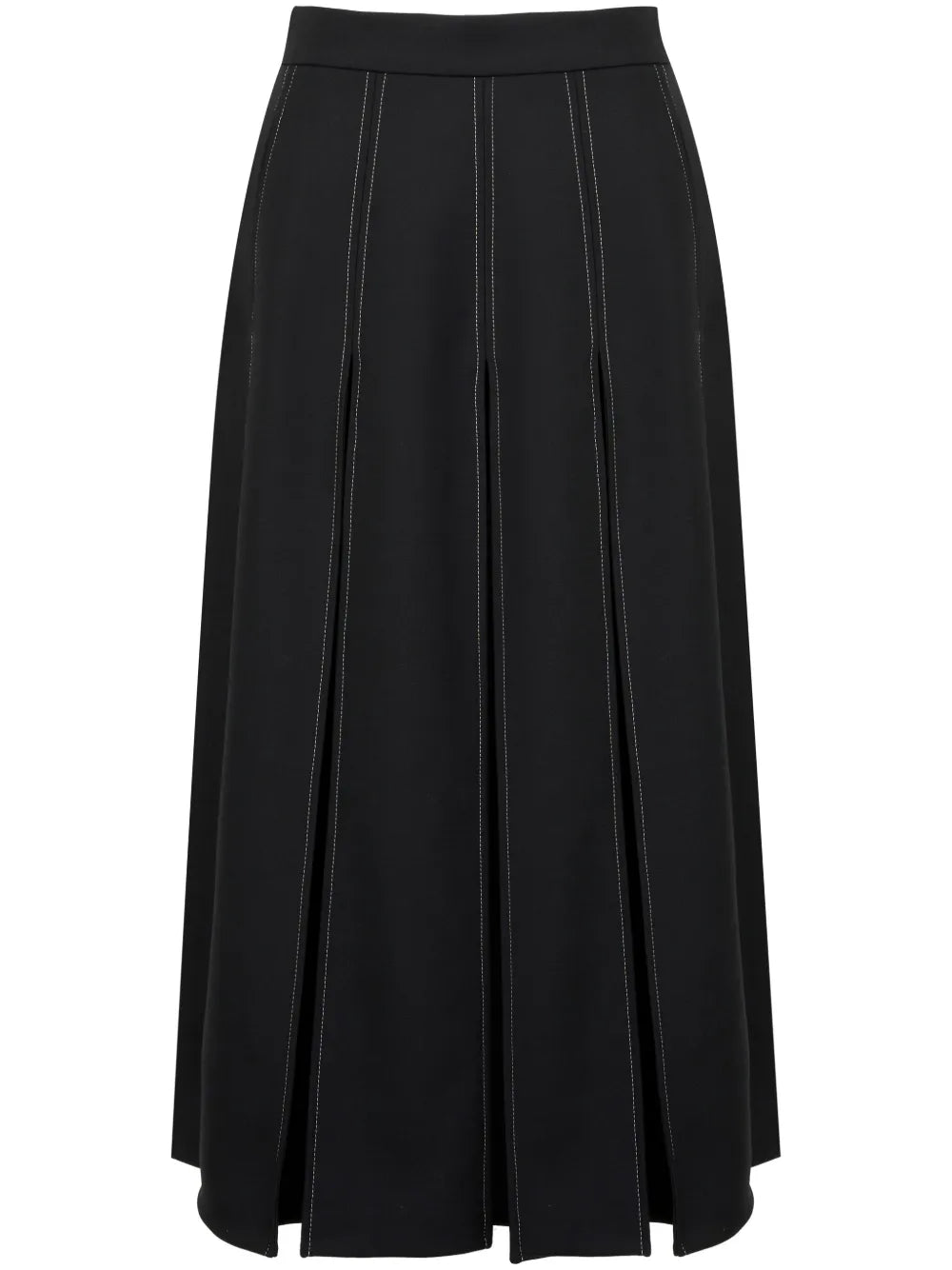 Cut-Out Midi Skirt