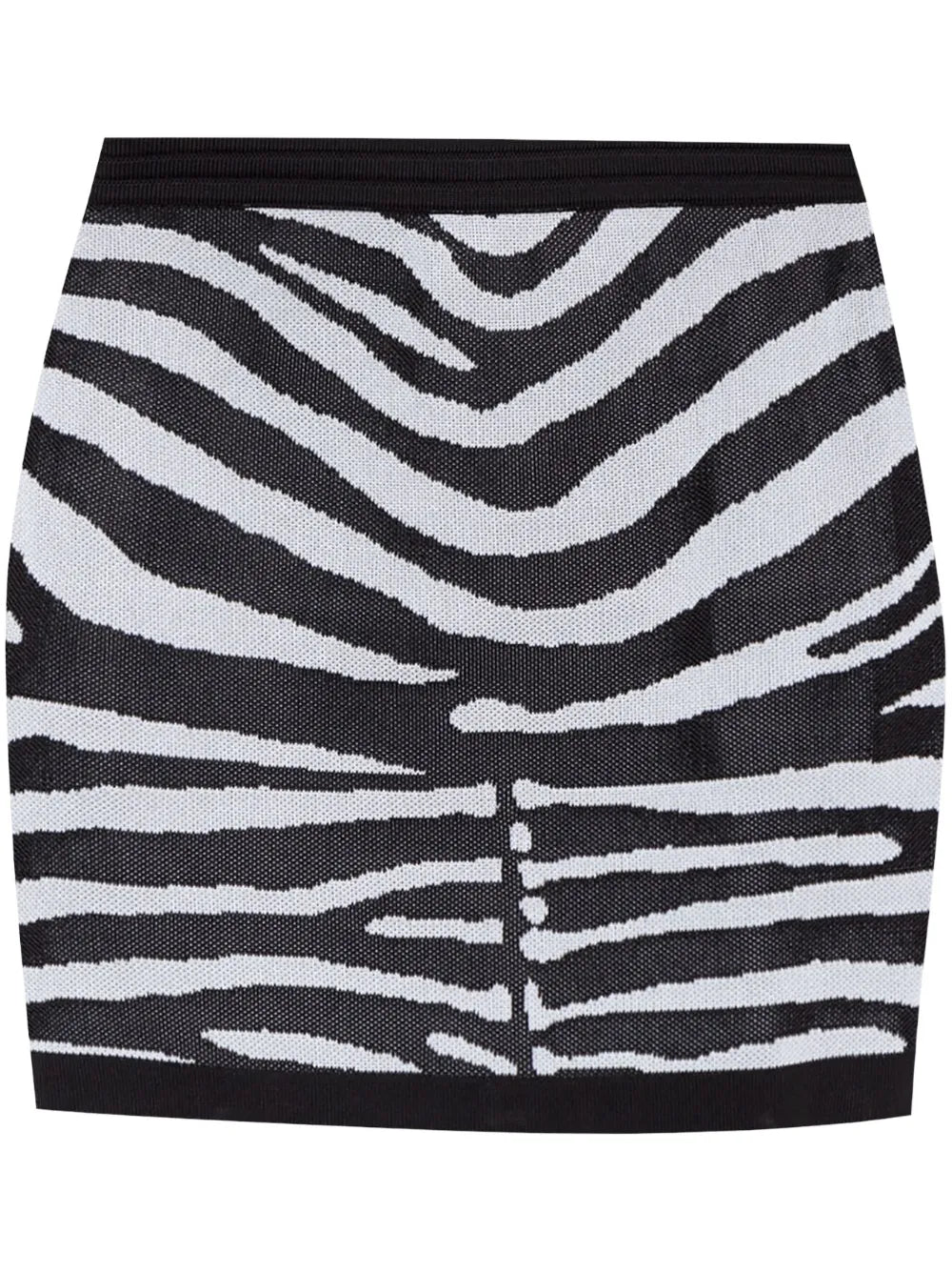 Zebra-Print Skirt