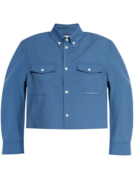 Logo-Embroidered Shirt