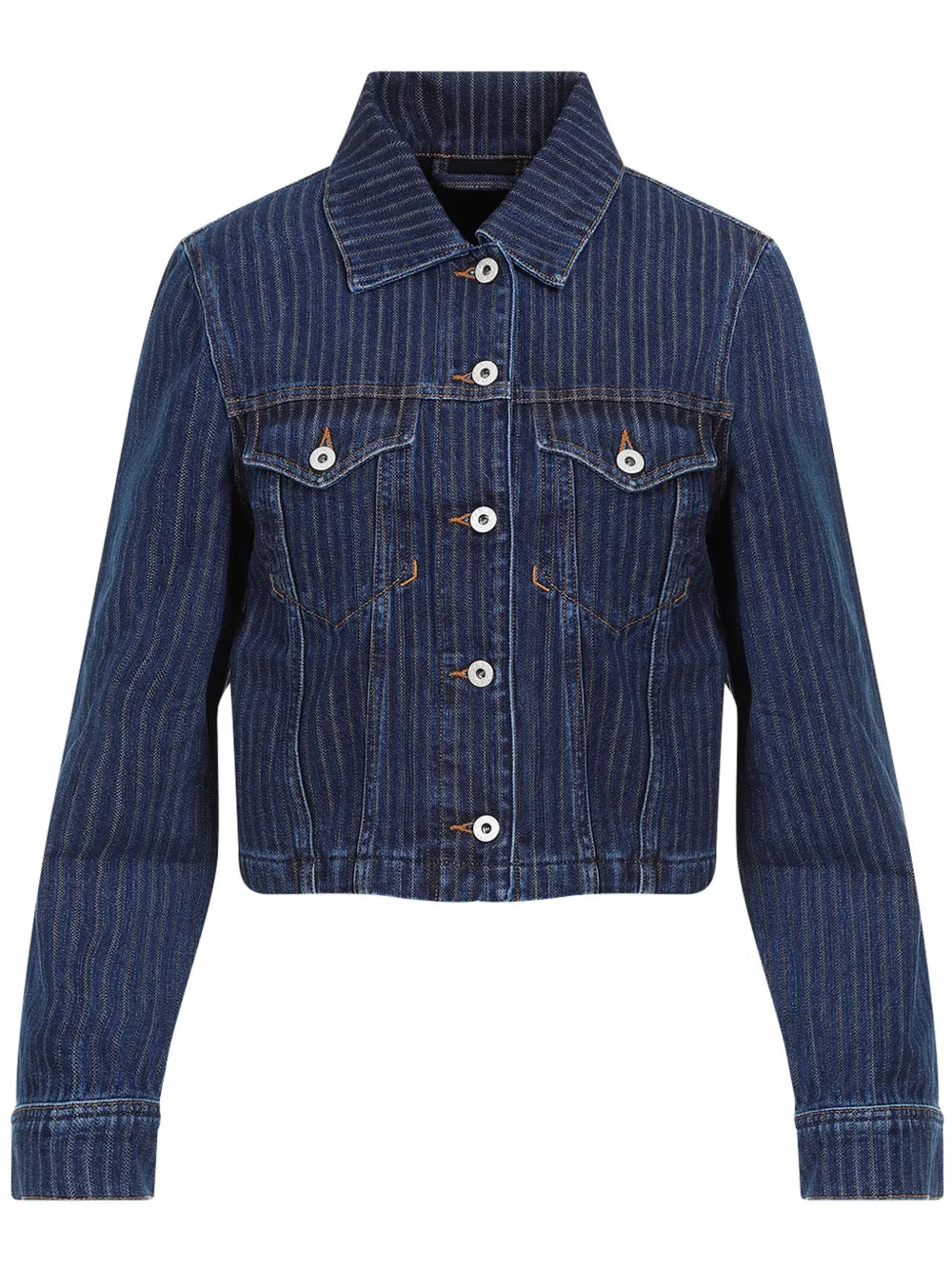 Striped Denim Jacket