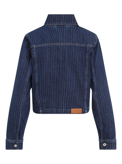 Striped Denim Jacket