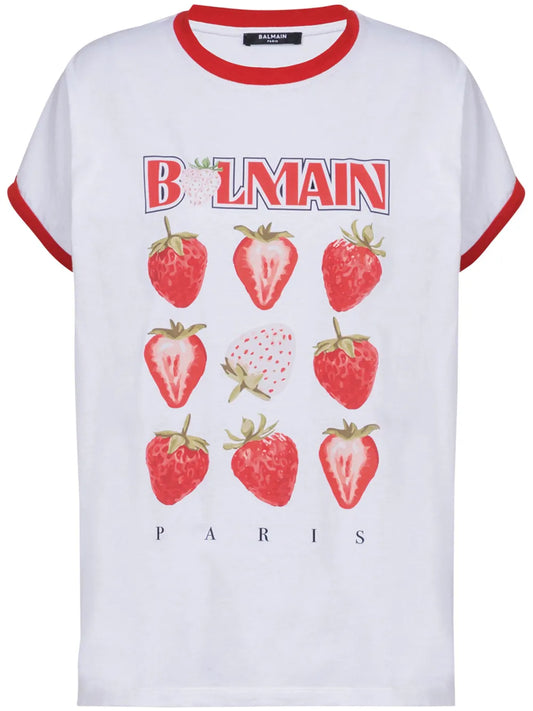 Strawberry Print T-Shirt