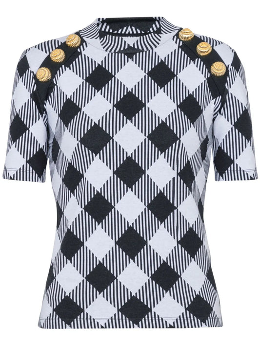 Gingham T-Shirt