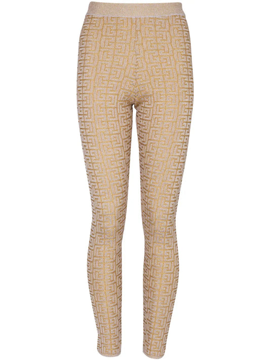 Labyrinth Knitted Leggings