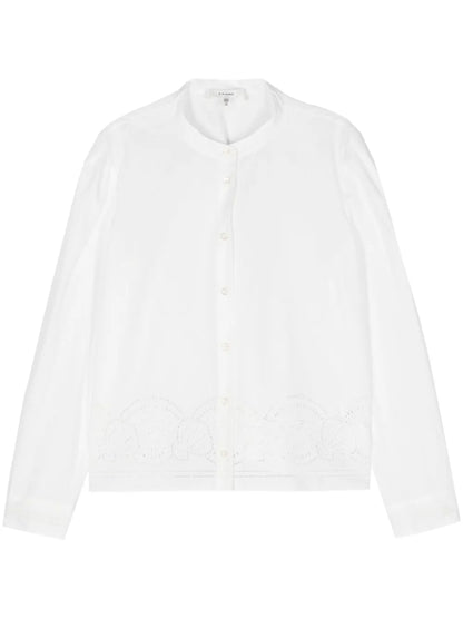 Embroidered Short-Sleeve Shirt