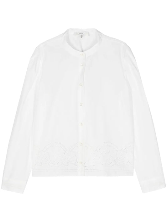 Embroidered Short-Sleeve Shirt
