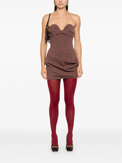 Bustier-Style Minidress