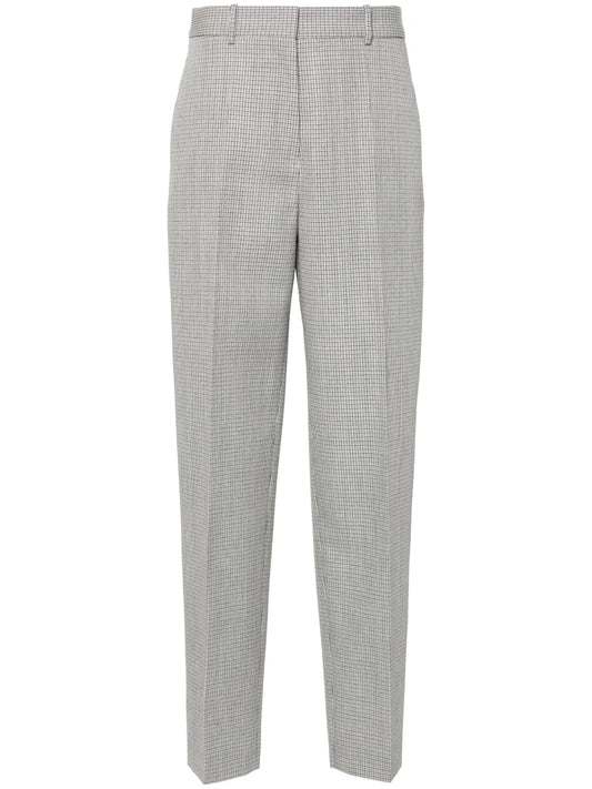Checked Tailored Trousers