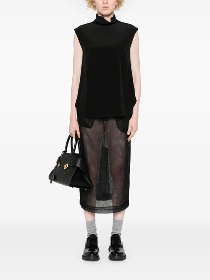Monili-Detail Blouse
