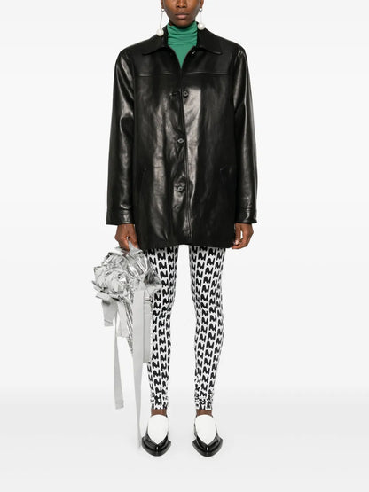 Logo-Print Leggins