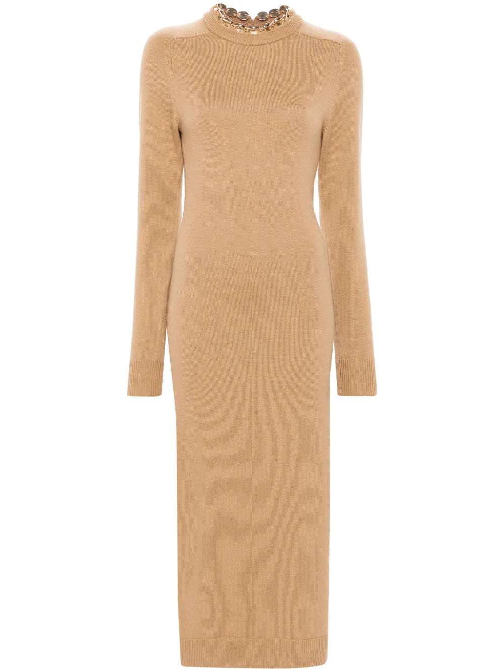 Chain-Embellished Dress