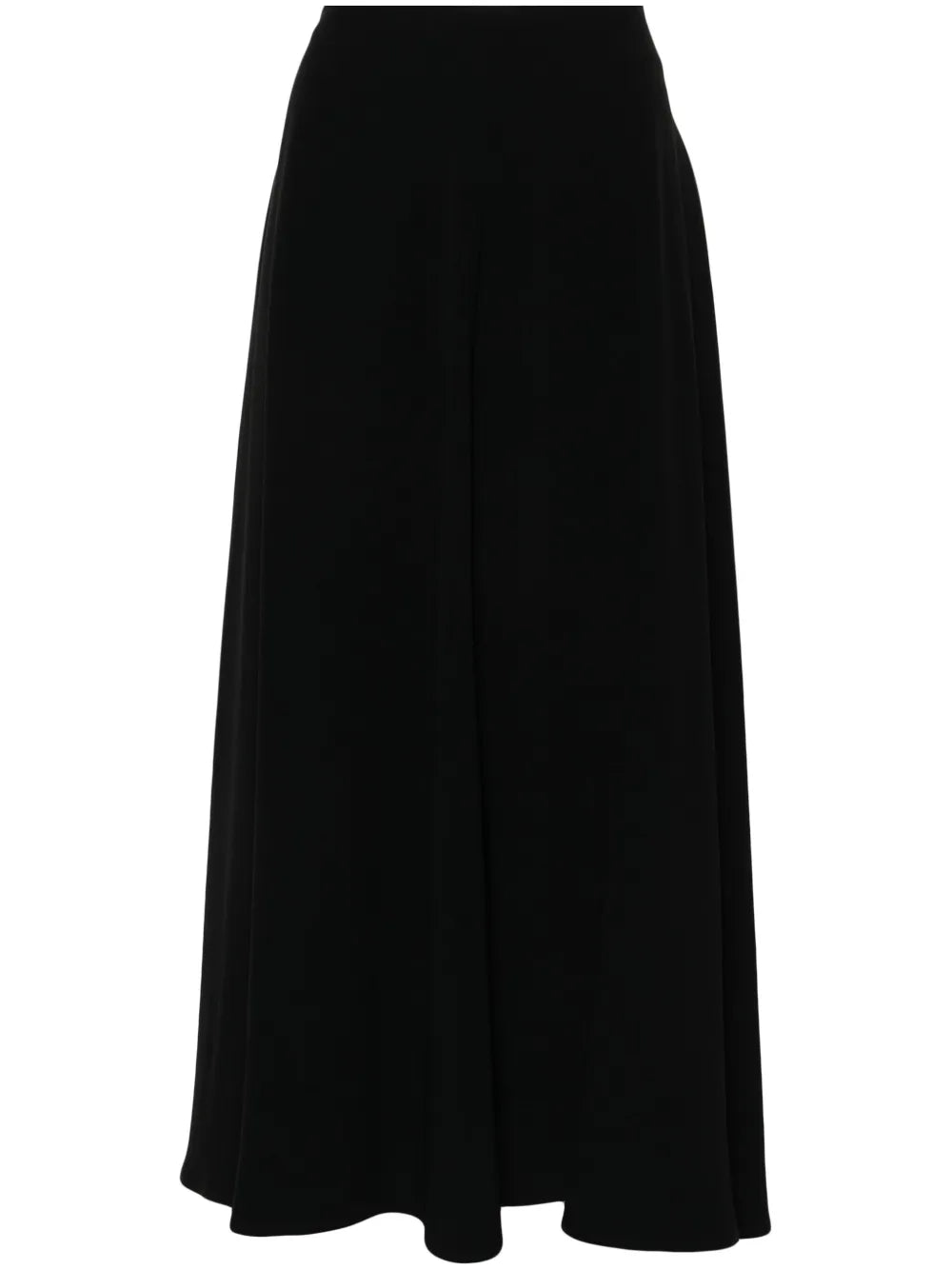 Crepe Midi Skirt