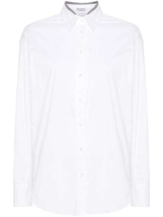 Bead-Detailed Shirt