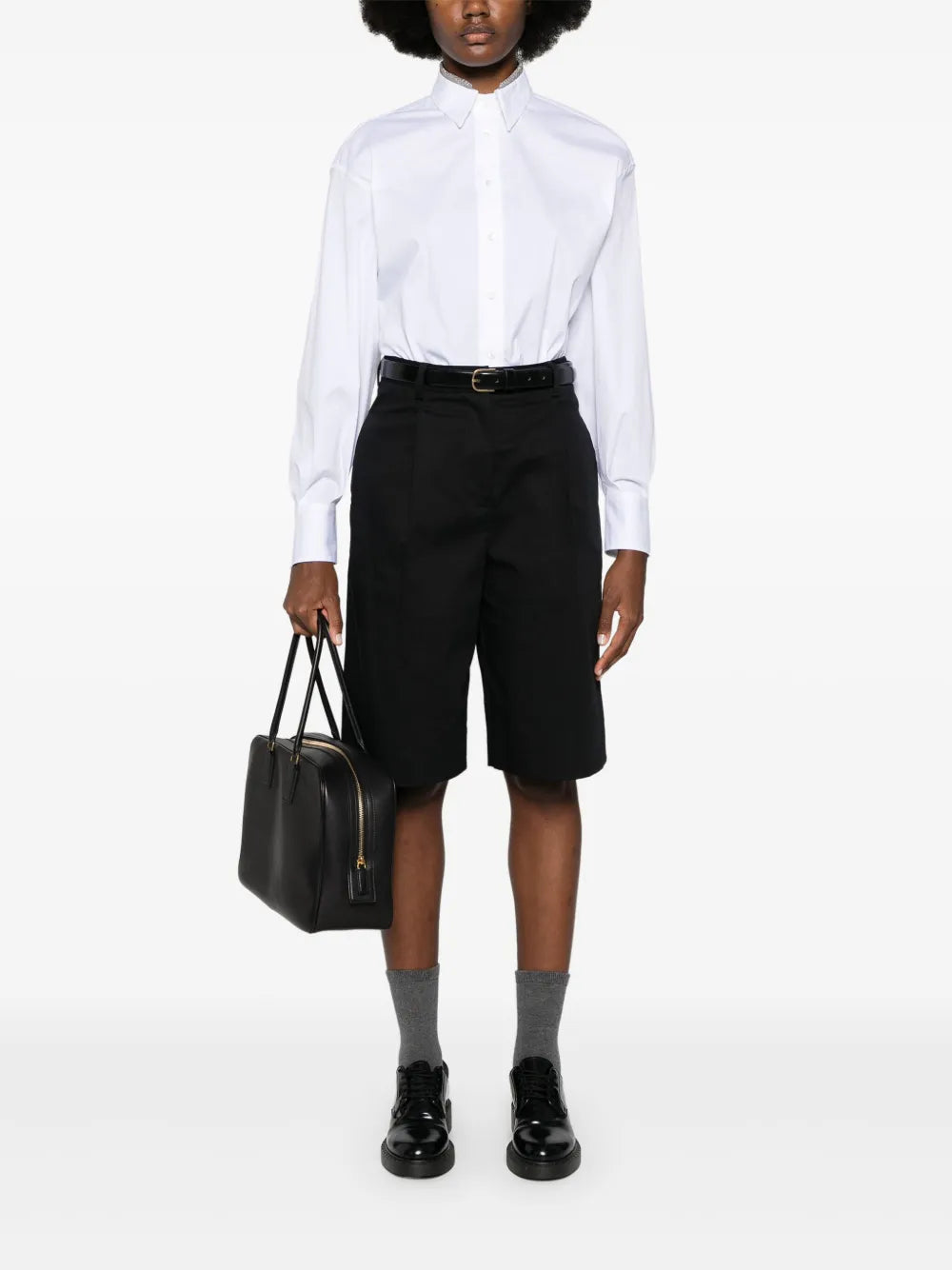 Bead-Detailed Shirt