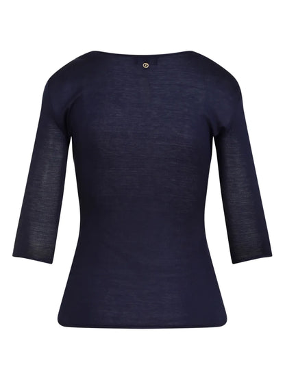 Ruched V-Neck Top