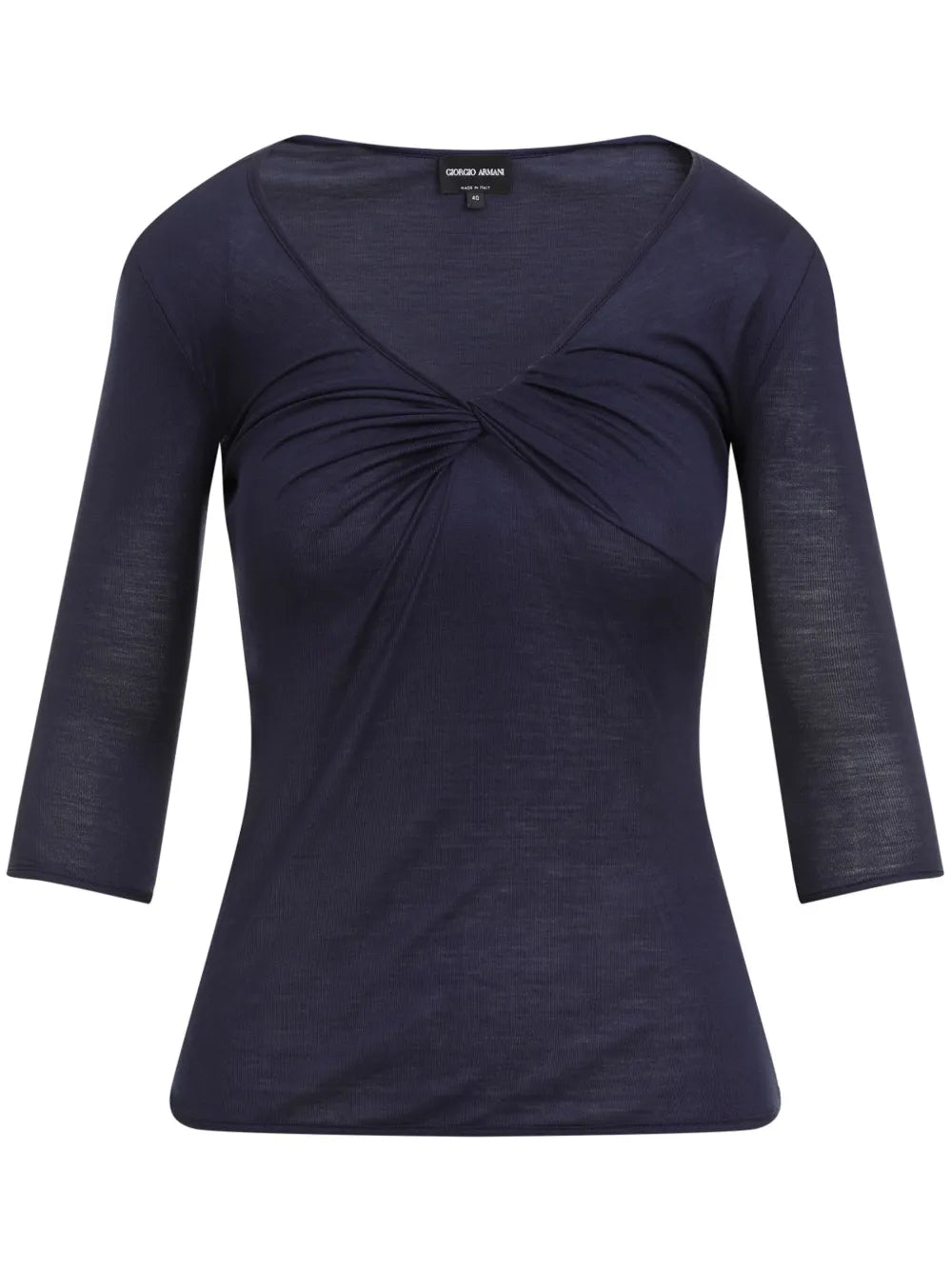 Ruched V-Neck Top