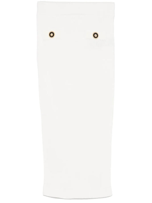 Ribbed Midi Skirt