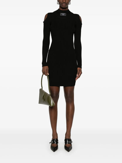 Logo-Patch Mini Dress