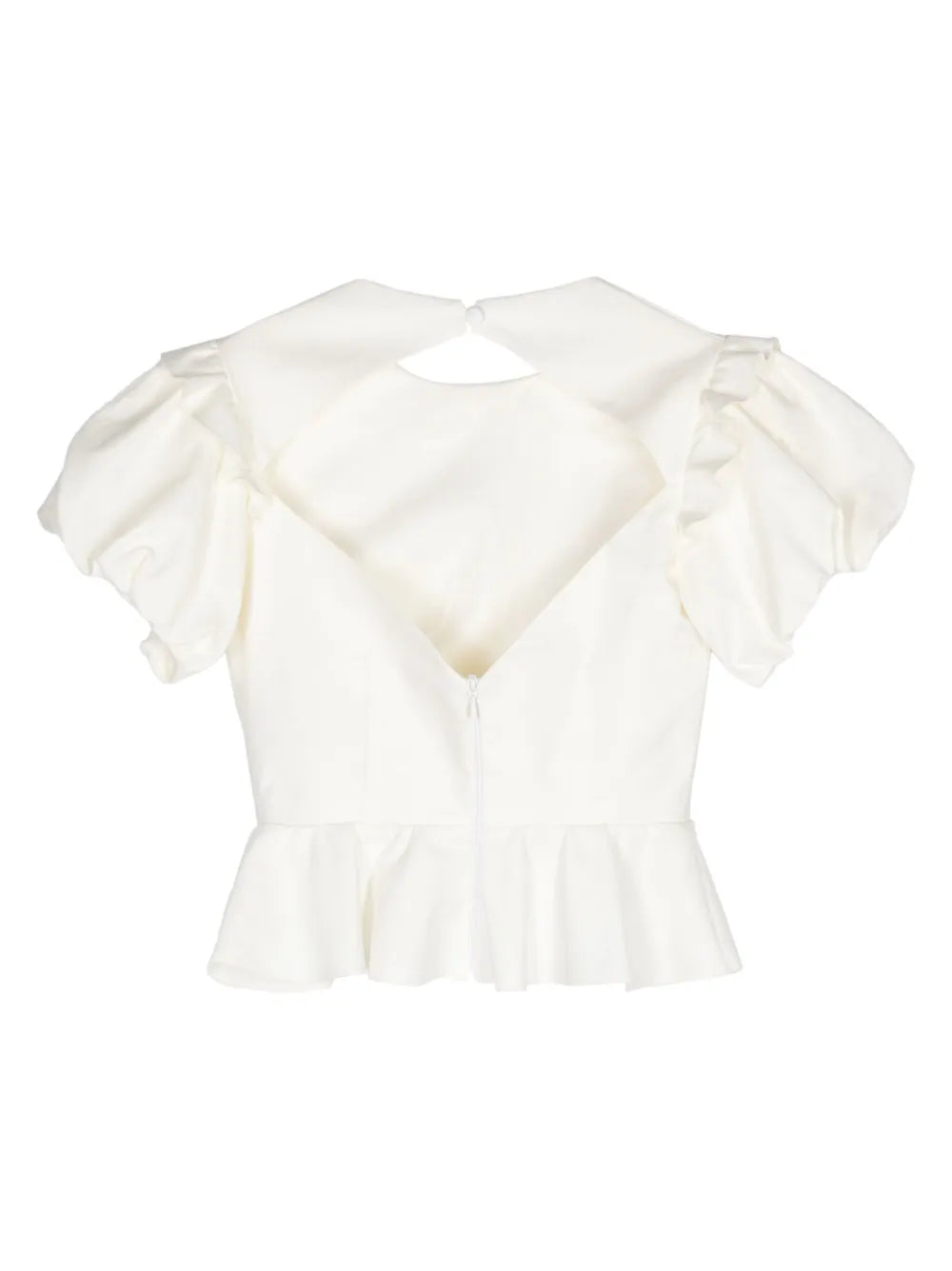 Ruffle-Detailing Blouse