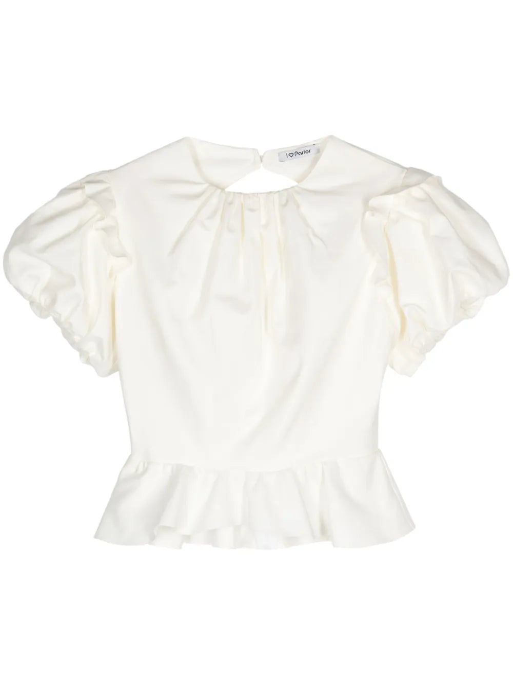 Ruffle-Detailing Blouse