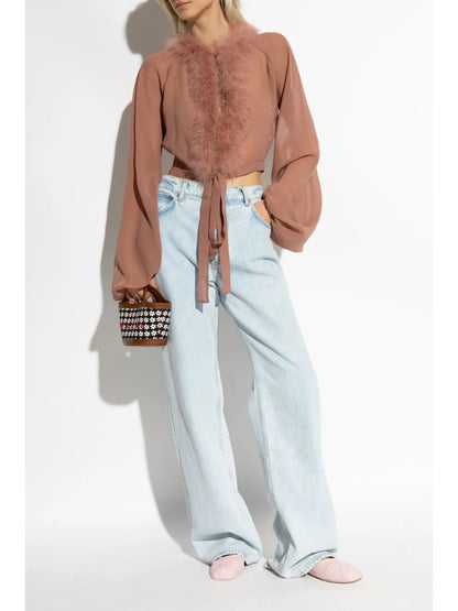 Feather Blouse