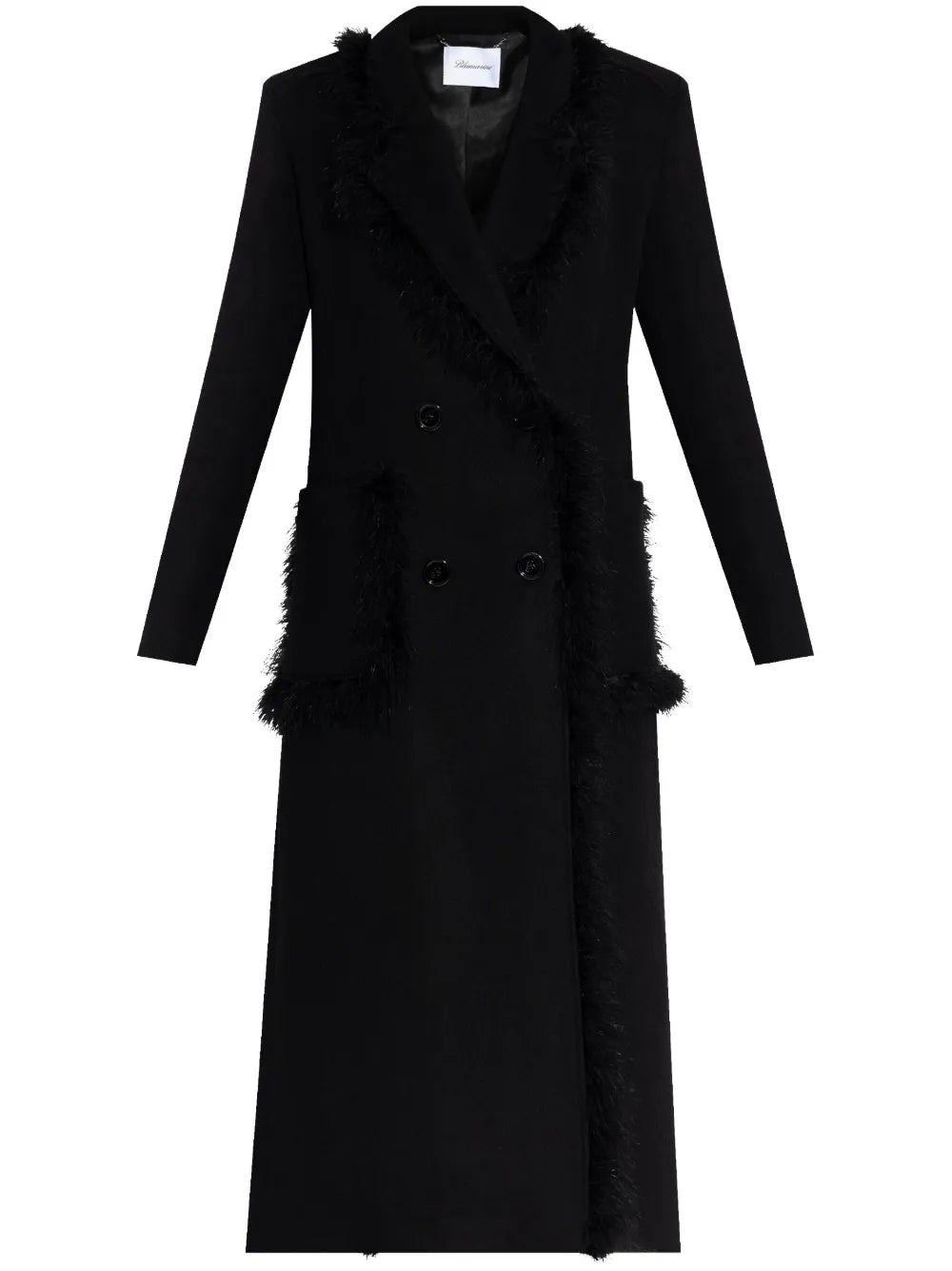 Faux-Fur Trim Coat