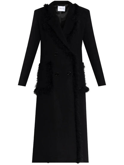 Faux-Fur Trim Coat