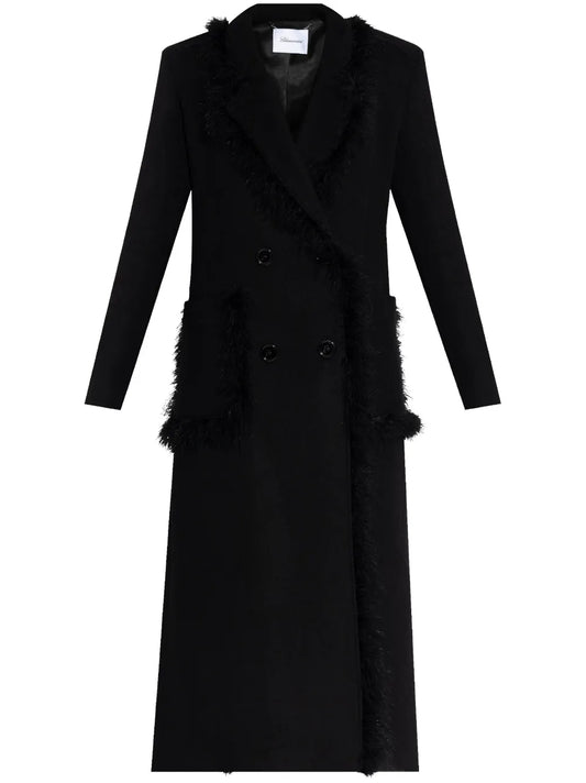 Faux-Fur Trim Coat