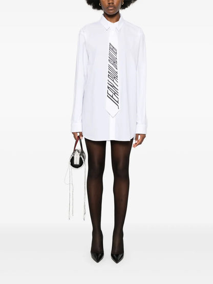 Tie-Detailed Shirt