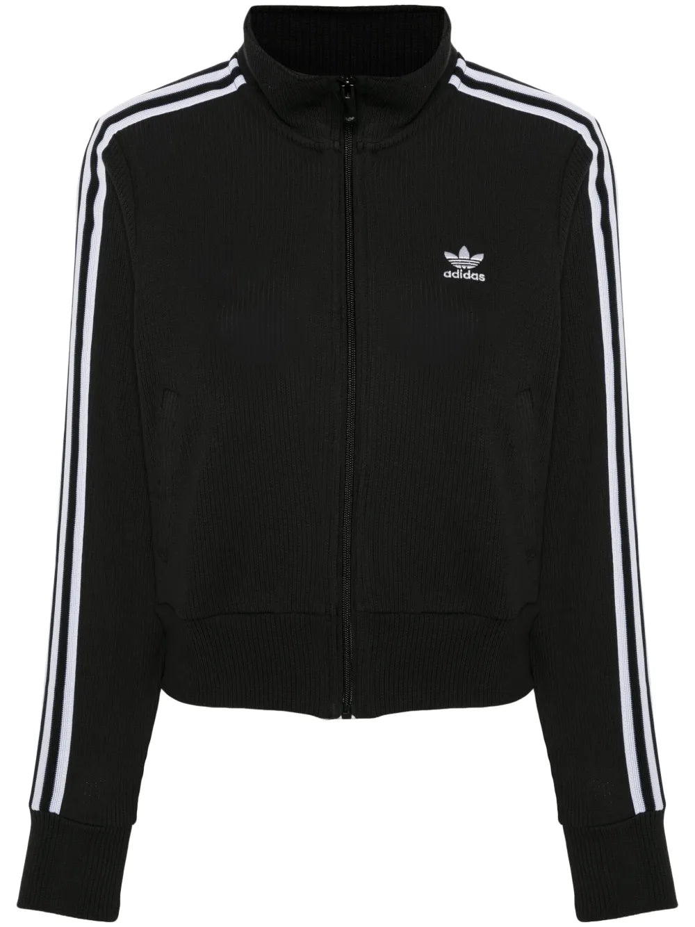 Ribbed-Knit Sweatshirt