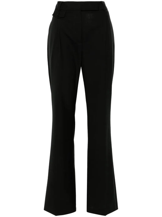 Pleat-Detail Trousers
