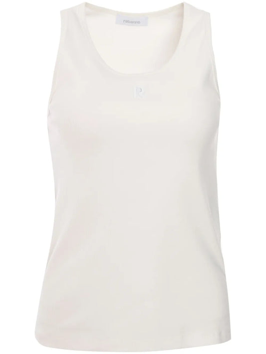 Logo-Embroidered Tank Top