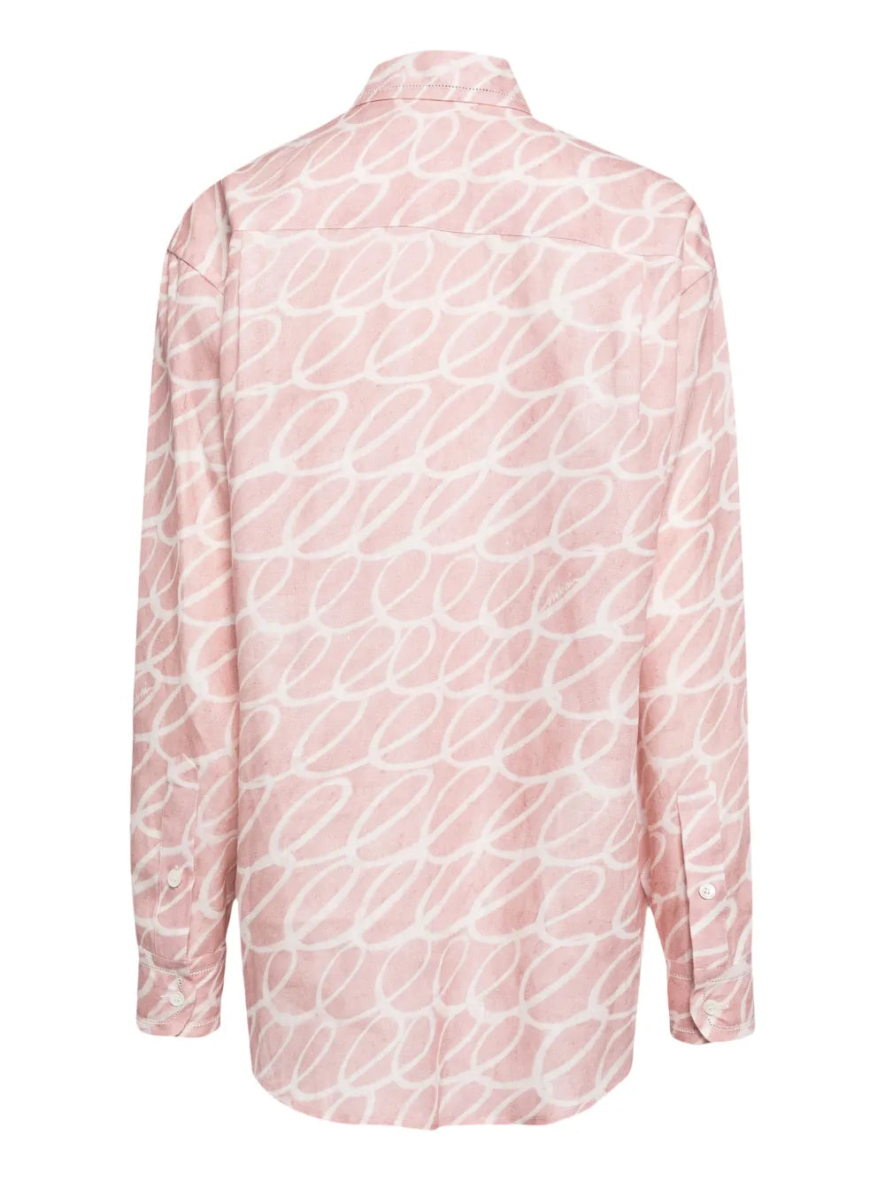 Landscapes-Print Poplin Shirt