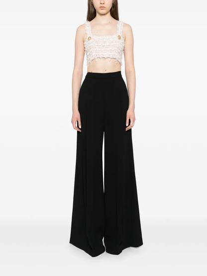 High-Rise Wide-Leg Trousers