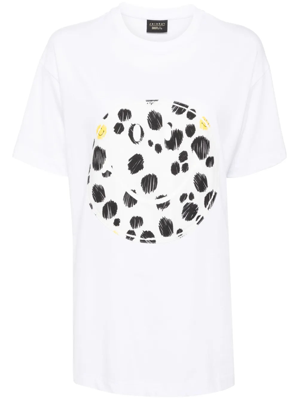 Smiley-Motif Oversized T-Shirt
