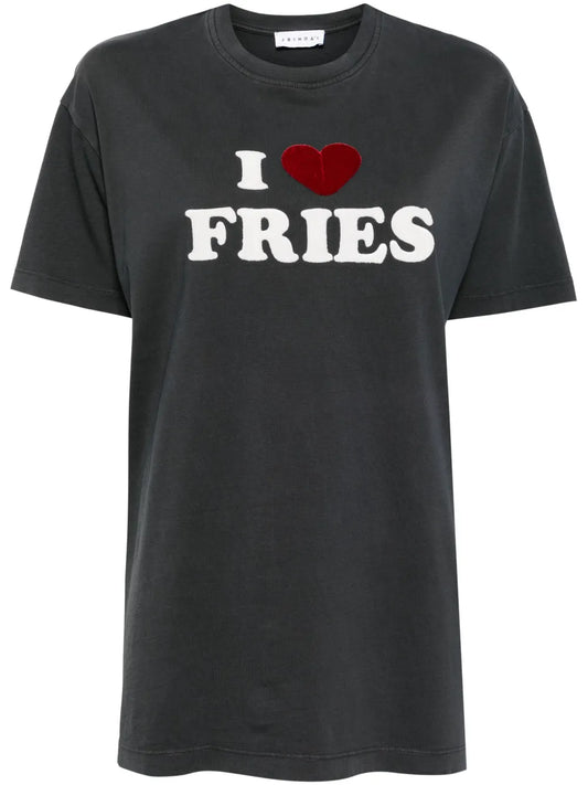 Fries-Appliqué T-Shirt