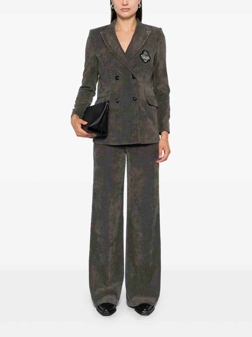 Logo-Patch Palazzo Pants