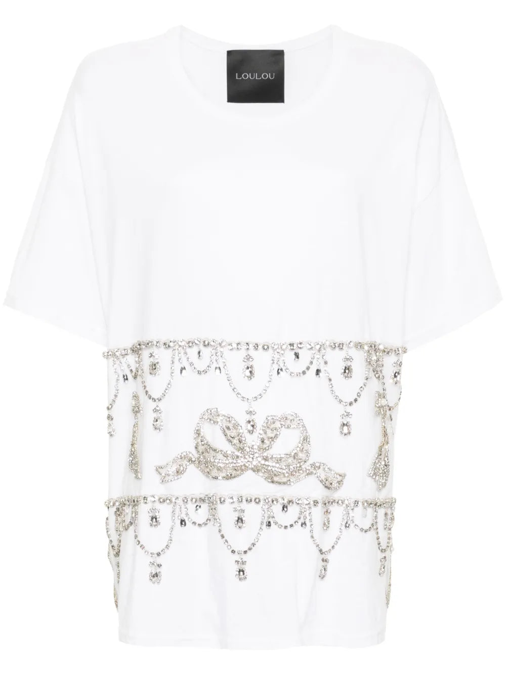 Crystal-Embellished T-Shirt