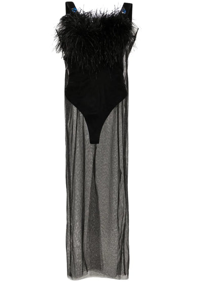 Crystal-Embellished Maxidress