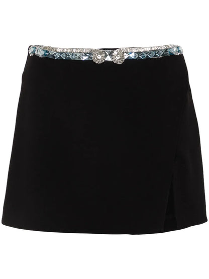 Crystal-Embellished Skirt