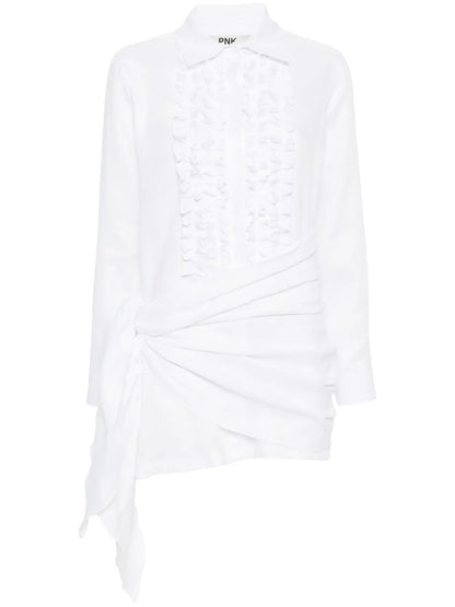 Linen Mini Dress