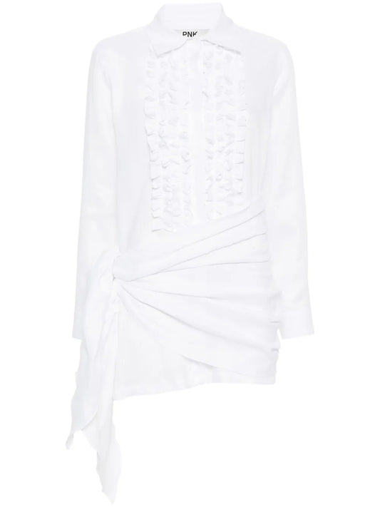 Linen Mini Dress