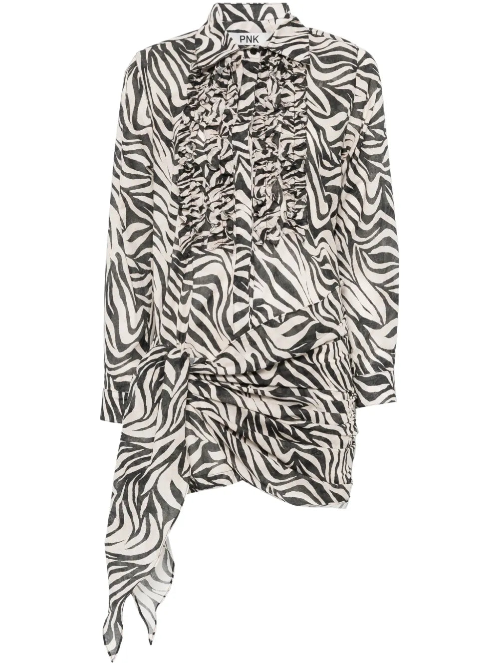 Zebra-Print Dress Set