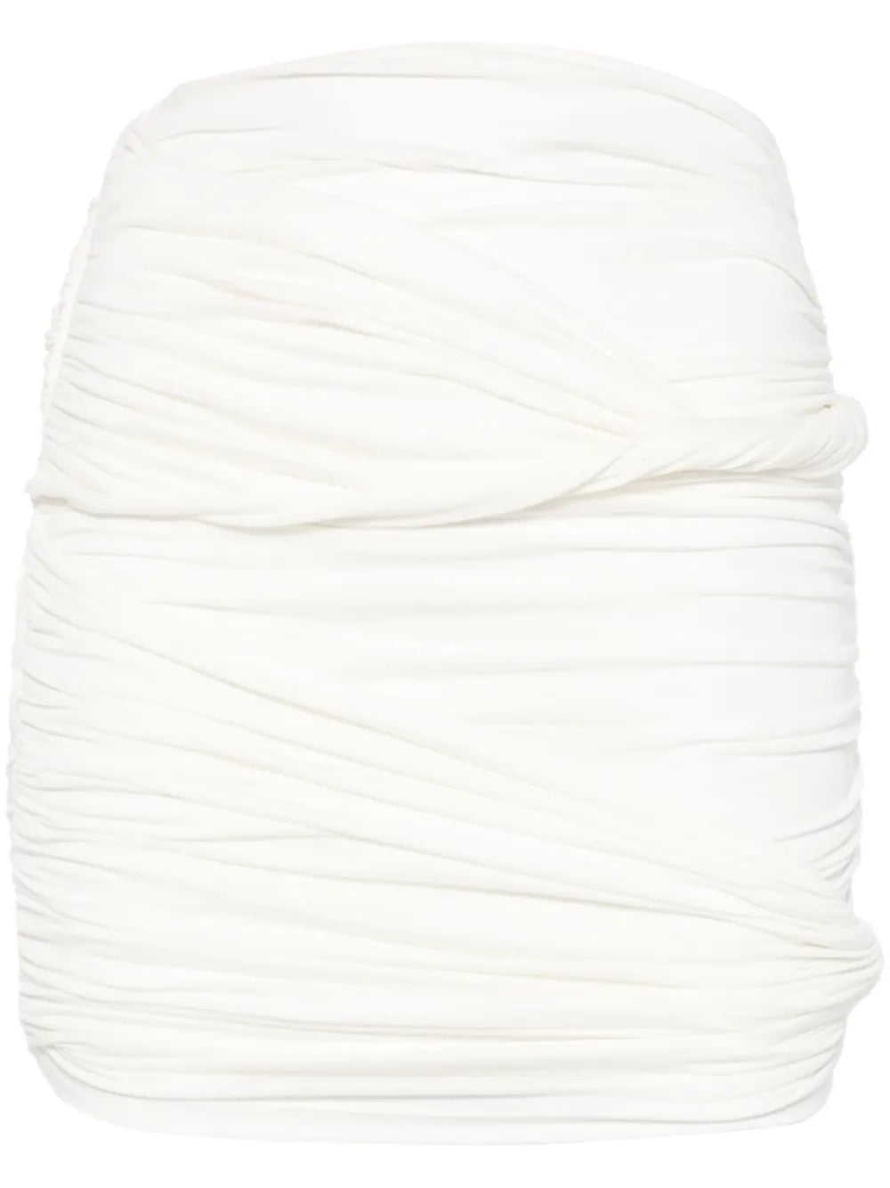 Ruched Mini Skirt