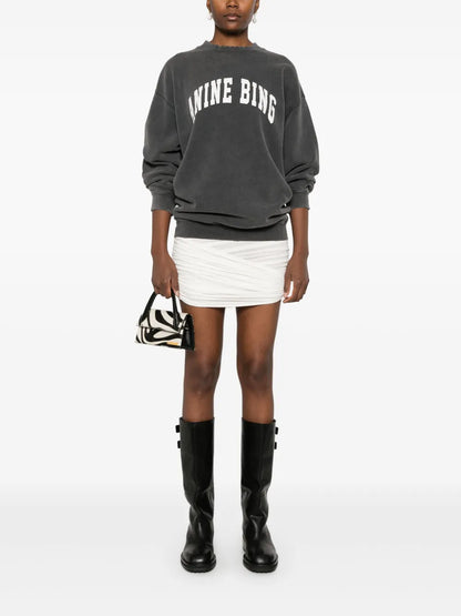 Ruched Mini Skirt