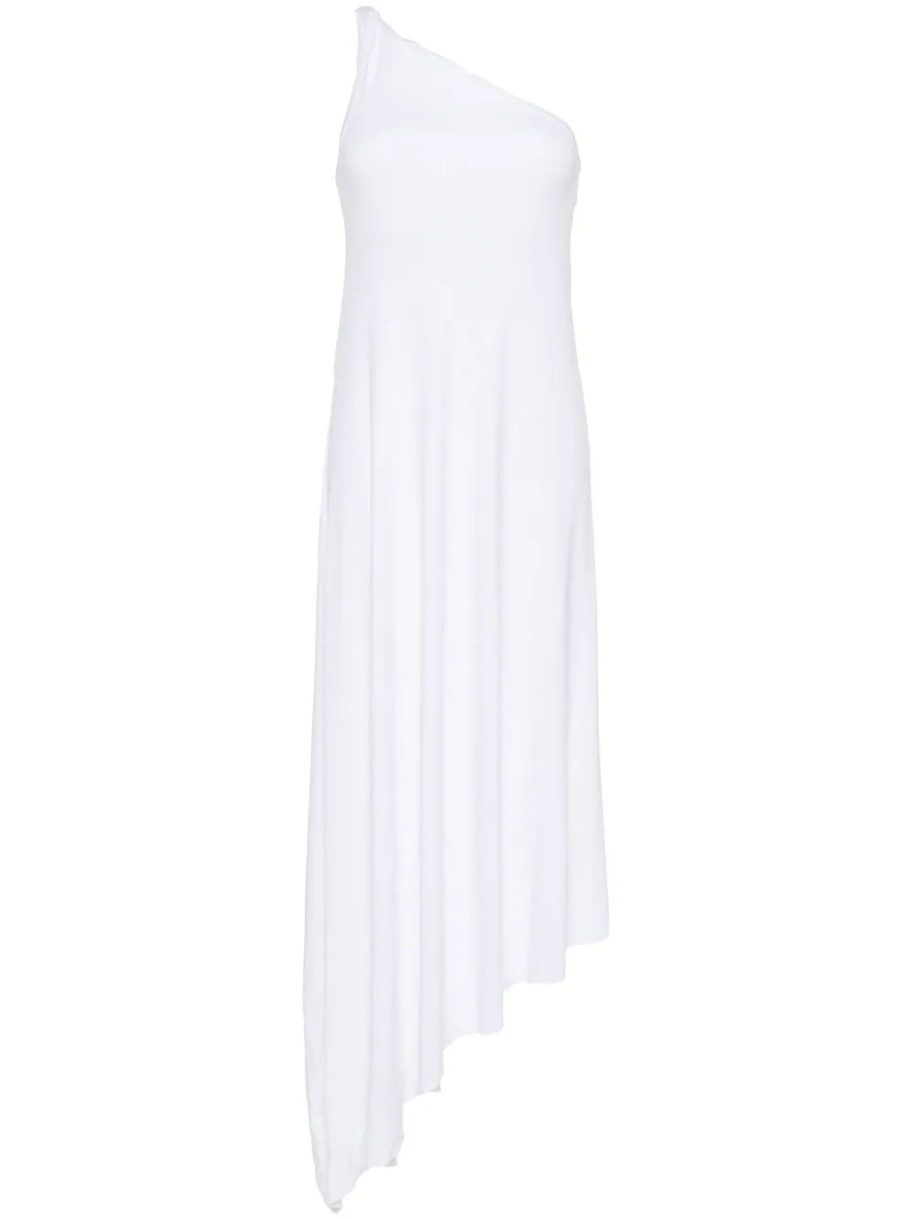 Ribbed One-Shoulder Dress