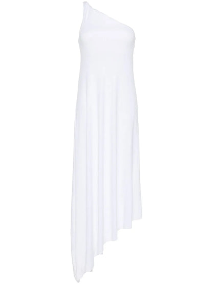 Ribbed One-Shoulder Dress
