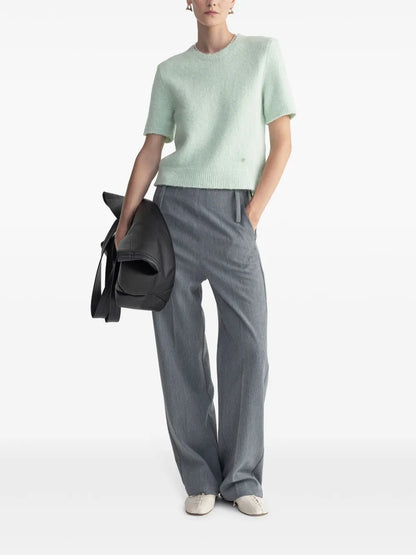 Flaky Knitted Top