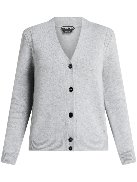 V-Neck Cashmere Cardigan